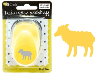DZIURKACZ OZDOBNY 2, 5CM OWIECZKA