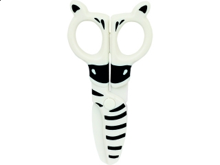 Nożyczki plastikowe Eagle TYSC068 Zebra