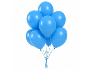 Balony PENWORD 10" 100szt. standard - błękitne