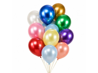Balony PENWORD 12" 100szt. mix kolorów metalik, perła