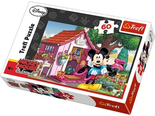 Puzzle "60 Miki i Minnie w ogrodzie" / Disney Standard Chara