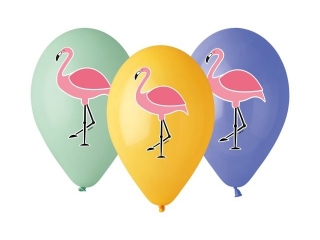Balony Premium Hel "Flaming", 13"/ 5 szt.