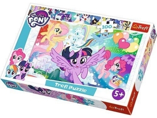 Puzzle "100 Tęczowa kraina" / Hasbro, My Little Pony