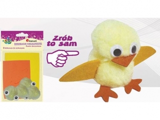 dekoracje wielkanocne kurczaczek