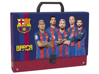 TECZKA TWARDA Z RĄCZKĄ FC BARCELONA