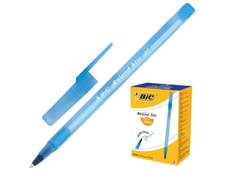 Długopis BIC ROUND STICK 60szt. niebieski SUPER HURT