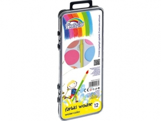 Farby wodne Fiorello 12 kol. PB2112 (p) (sz)