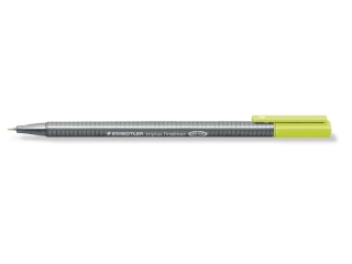 Cienkopis triplus, tr�jk�tny, 0.3 mm, seledynowy, Staedtler [opakowanie=10szt]