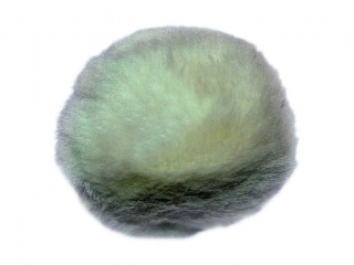 Pompony akrylowe mix 20szt. biae