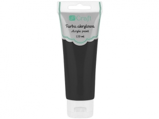 FARBA AKRYLOWA, 120 ML - LAMP BLACK NZWR-DLP