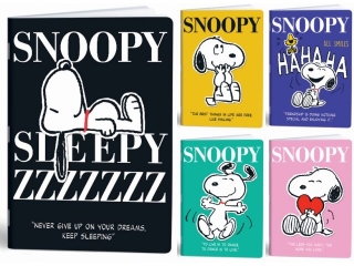 Zeszyt A4 Snoopy, 40k, kratka, Mar Mar