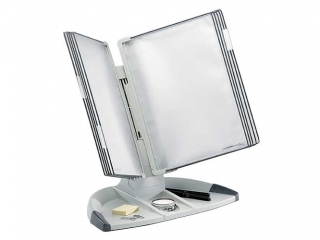 BIURKOWY SYSTEM PREZENTACYJNY TARIFOLD A 4 +10 PANELI PREZENTACYJNYCH SZARYCH