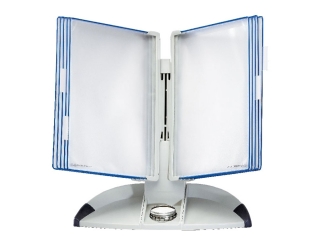 BIURKOWY SYSTEM PREZENTACYJNY TARIFOLD A 4 +10 PANELI PREZENTACYJNYCH NIEBIESKICH