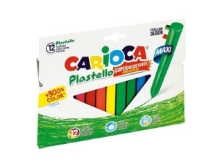 Kredki CARIOCA Plastello Jumbo 12 kol. (42671)