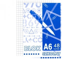 Blok szkolny A6-50