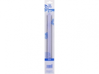 LINIJKA PRATEL 30CM. PODWJNA 1SZT. ETUI [opakowanie=20szt]