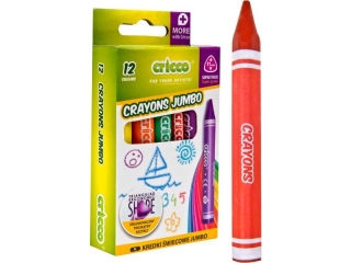 KREDKI CRICCO �WIECOWE JUMBO KPL.12-KOL.