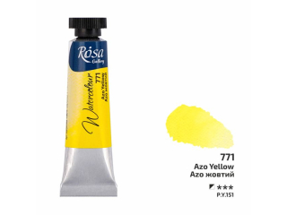 ROSA GALLERY FARBA AKWARELOWA AZO YELLOW 771 10 ML TUBA [opakowanie=4szt]