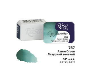 ROSA GALLERY FARBA AKWARELOWA AZURE GREEN 767 2, 5 ML