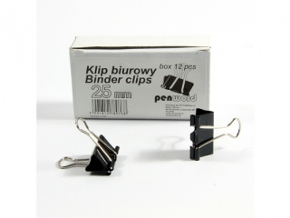 Spinacz binder clip 25mm a12