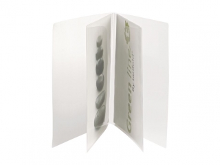 FOLDER PREZENTACYJNY GREEN LINE TARIFOLD Z 2 KLAPKAMI A4 6 SZT. BIA�Y