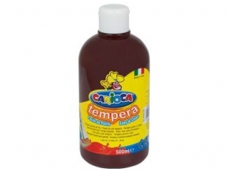 Farba Carioca tempera 500 ml brzowa (KO027/06)