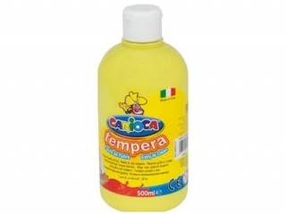 Farba Carioca tempera 500 ml ta cytrynowa (KO027/12)