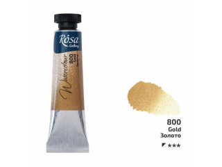 ROSA GALLERY FARBA AKWARELOWA GOLD 800 10 ML TUBA [opakowanie=4szt]