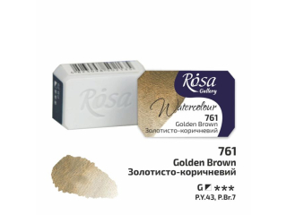 ROSA GALLERY FARBA AKWARELOWA GOLDEN BROWN 761 2, 5 ML