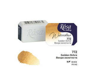 ROSA GALLERY FARBA AKWARELOWA GOLDEN OCHRE 772 2, 5 ML