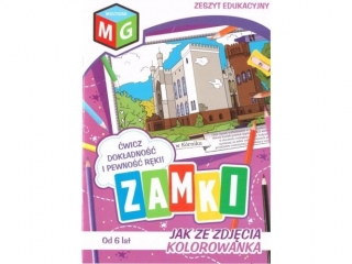ZAMKI- JAK ZE ZDJCIA KOLOROWANKA