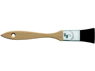 P�dzel do decoupageu, nylonowy, p�aski nr 24, Happy Color [opakowanie=12szt]