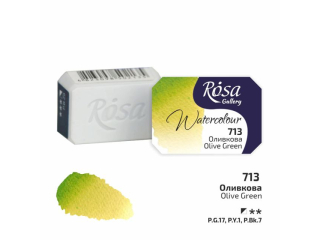 ROSA GALLERY FARBA AKWARELOWA OLIVE GREEN 713 2, 5 ML