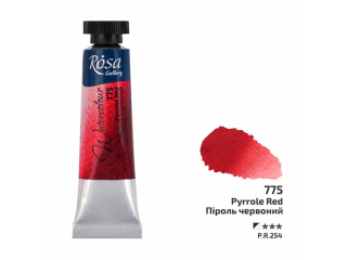 ROSA GALLERY FARBA AKWARELOWA PYRROLE RED 775 10 ML TUBA [opakowanie=4szt]