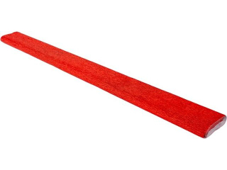 Bibuła dekoracyjna karbowana 50x150cm metal. czerwona