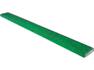 Bibuła dekoracyjna karbowana 50x150cm metal. zielona