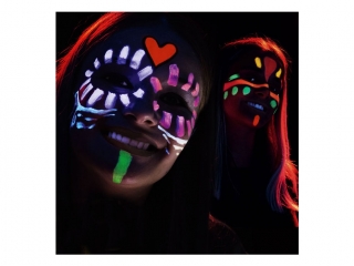 Kredki do twarzy CARIOCA MaskUP 6 kol. neon (43156)