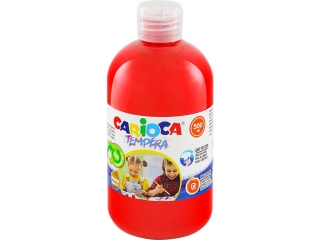 Farba Carioca tempera N 500 ml (40427/10) czerwona (sz)(p)