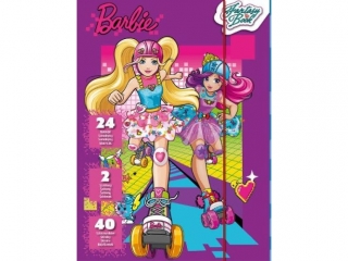 SZKICOWNIK BARBIE W ŚWIECIE GIER (2 SZABLONY)