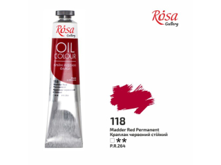 ROSA GALLERY FARBA OLEJNA MADDER RED 118 45 ML [opakowanie=4szt]