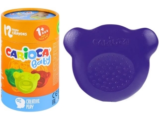 Kredki Misiaki BABY dla dzieci 1+, 12 szt. (43957)