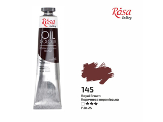 ROSA GALLERY FARBA OLEJNA ROYAL BROWN 145 45 ML [opakowanie=4szt]