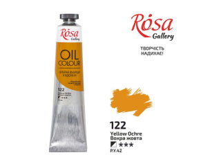 ROSA GALLERY FARBA OLEJNA YELLOW OCHRE 122 45 ML [opakowanie=4szt]