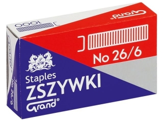 Zszywki GRAND 26/6 a10