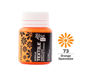 ROSA TALENT FARBA DO TKANIN FLUORESCENCYJNA ORANGE 73 20 ML