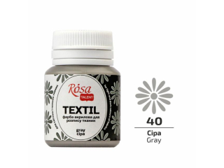 ROSA TALENT FARBA DO TKANIN GRAY 40 20 ML