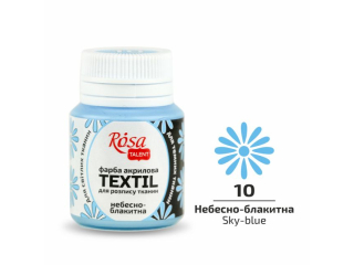 ROSA TALENT FARBA DO TKANIN SKY-BLUE 10 20 ML