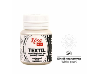 ROSA TALENT FARBA DO TKANIN WHITE PEARL 54 20 ML