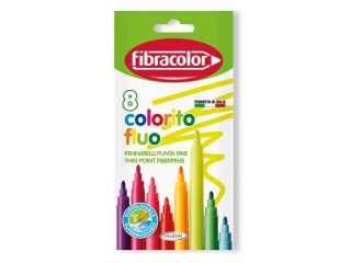 Pisaki Colorito FLUO x 8 kol. Fluorescencyjne 3 mm (8proc)