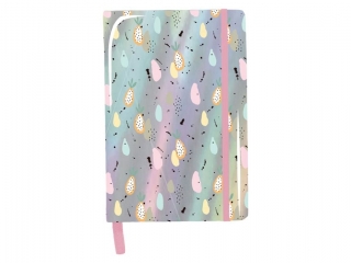 Notes holograficzny A5 w twardej oprawie 96 kartek, papier 80g